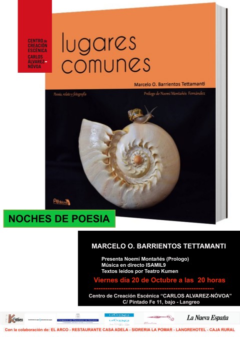 NOCHES DE POESIA CON MARCELO O. BARRIENTOS (Poeta de León)