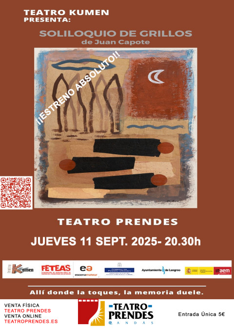Teatro Kumen estrena en el Teatro Prendes de Candas