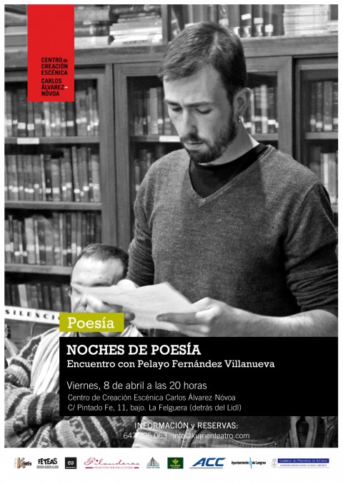 Una nueva ´NOCHE DE POESIA´ con Pelayo Fernández Villanueva y el Colectivo Les Filanderes