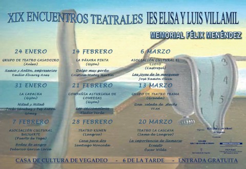 XIX Encuentros teatrales Elisa y Luís Villamil
