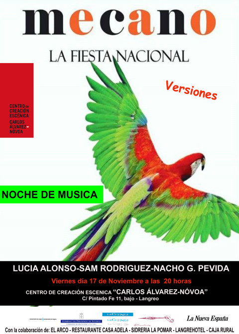 LITERATURA Y MUSICA EN EL CENTRO DE CREACION ESCENICA ´CARLOS ALVAREZ-NOVOA´