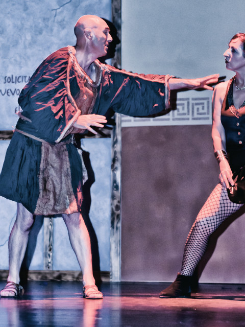 DE VITIGUDINO A BIESCAS. LA COMEDIA DE MILES GLORIOSUS TRIUNFA.