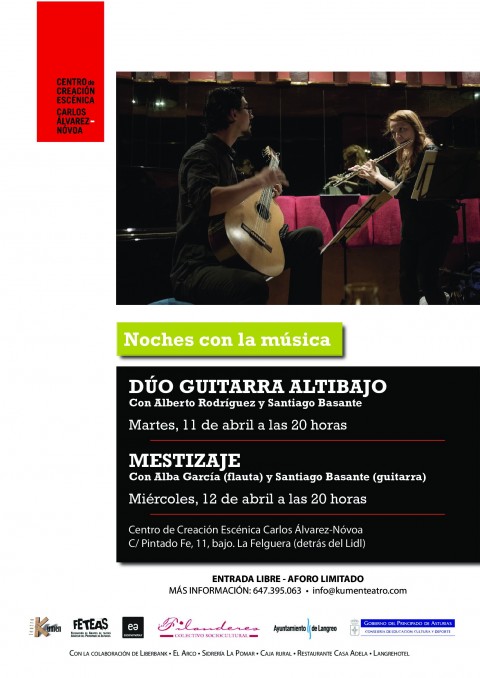 NOCHES DE MUSICA EN EL CENTRO DE CREACION ESCENICA ´CARLOS ALVAREZ-NOVOA´