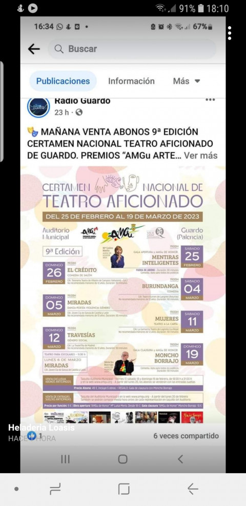 TEATRO KUMEN representa en Mieres y Guardo