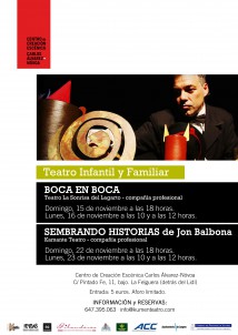 TEATRO INFANTIL EN EL CENTRO DE CREACION ESCENICA ´CARLOS ALVAREZ-NOVOA´