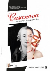´ CASANOVA ´ de Teatro Kumen al Festival de Dos Hermanas en Sevilla el próximo 9 de abril.