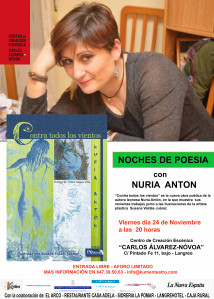 NURIA ANTON LLEGA  POR PRIMERA VEZ AL CENTRO DE CREACION ESCENICA ´CARLOS ÁLVAREZ-NÓVOA´