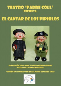 EL CANTAR DE LOS PIPIOLOS EN EL CENTRO DE CREACION ´CARLOS ALVAREZ-NOVOA´ EL  JUEVES 15 DE OCTUBRE. ENTRADAS LIMITADAS